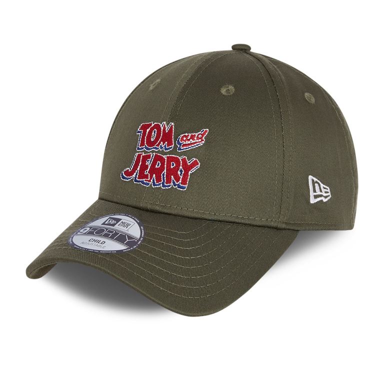 Gorras New Era 9forty Verdes - Tom and Jerry Kids Khaki 48905FJCE